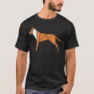 ORIGAMI DOGGIE Funny Traditionele Japanse Art 1 T-shirt