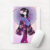 Origami Doll 2 Mousepad Muismat (Met muis)