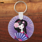 Origami Doll 2 Sleutelhanger (Voorkant)