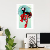 Origami Doll 3 Poster (Thuiskantoor)