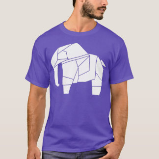 Origami Elephant 30 T-shirt