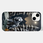 Origami Grijze Wolf Case-Mate iPhone Case (Achterkant (horizontaal))
