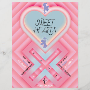 Origami Hart X Zoete Harten Flyer