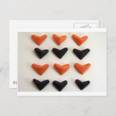 Origami harten briefkaart (Voorkant / Achterkant)