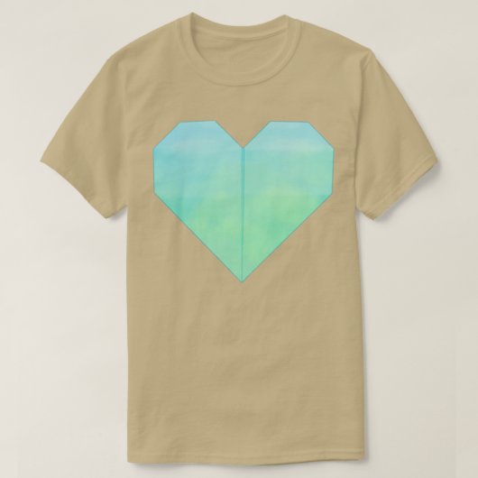 Origami Heart 9 T-shirt (Design voorkant)