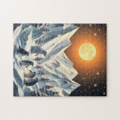 Origami holiday puzzle (Horizontal)