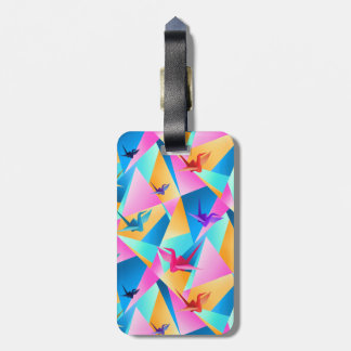 Origami Kaleidoscoop Bagagelabel