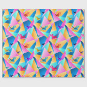 Origami Kaleidoscope Cadeaupapier (Vlak)