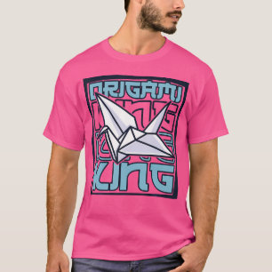 Origami King Papieren Kraan Vouwuil Master Origam T-shirt