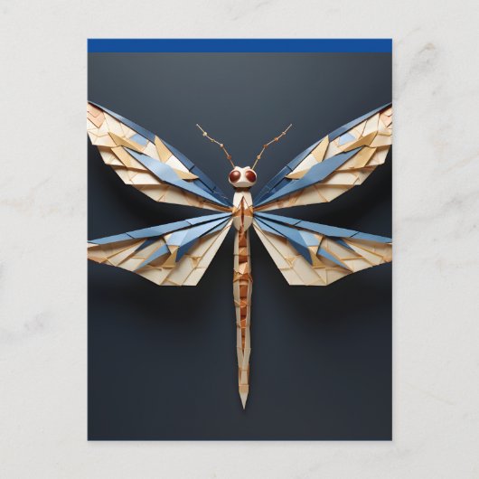 origami libel briefkaart (Voorkant)