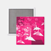 Origami magneet (Voorkant / Achterkant)