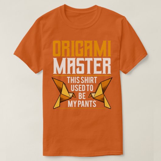 Origami Master Shirt zijn mijn ouders (Design voorkant)