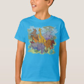 Origami Menagerie T-shirt (Voorkant)