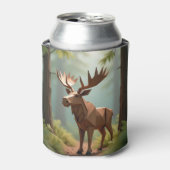 Origami Moose  Blikjeskoeler (Blikje Voorkant)