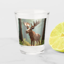 Origami Moose Shot Glas