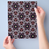 Origami Paper Maroon Gray  Hobby Art Flyer (Hand)