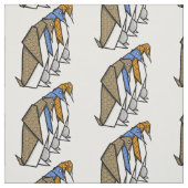 Origami pinguïns beschermen hun eieren stof (Swatch)