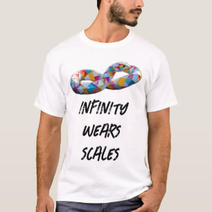 Origami Slang Oneindigheidssymbool T-shirt
