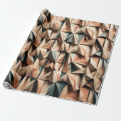 Origami Style Cadeaupapier (Uitgerold)