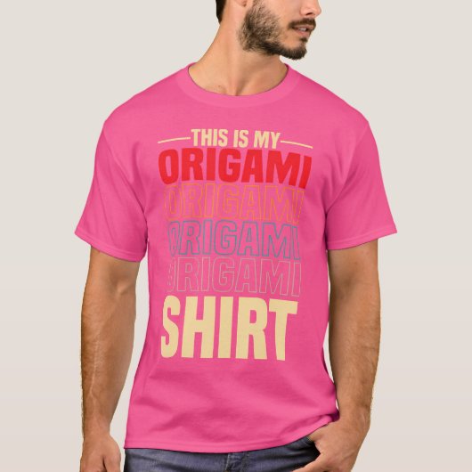 Origami T-shirt (Voorkant)