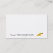 origami visitekaartje (Achterkant)