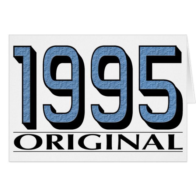 Original 1995 (Devant horizontal)