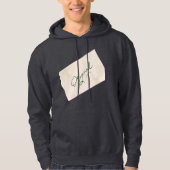 Original 1 Dark Grey Men’s Pullover Hoodie (Devant)