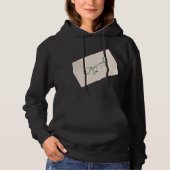Original 1 Sweat à capuche pour femmes noir (Devant)