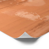 Original abstract art painting 6 print dark brown (Hoek)