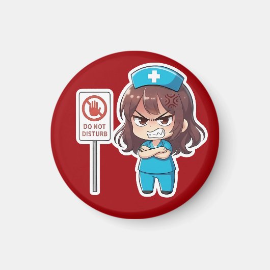 Original Chibi Nurse 2.0 - Focus Mode Magneet (Voorkant)