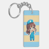 Original Chibi Nurse 3.0 - Ok Sleutelhanger (Voorkant Links)