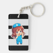 Original Chibi Nurse 3.0 - Ok Sleutelhanger (achterkant)