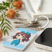 Original Chibi Nurse - The Midnight Hush Sleutelhanger (Voorkant Rechts)
