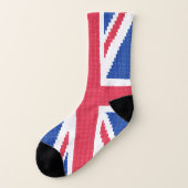 Original cross-stitch design Union Jack (Gauche - extérieur)