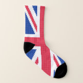 Original cross-stitch design Union Jack (Gauche intérieur)