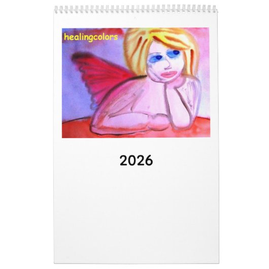 original healingcolors calendar 2026 kalender (Hoes)