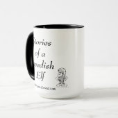 Original Hiisi Queen Mug -STORIES OF A SWEDISH ELF Mok (Voorkant links)