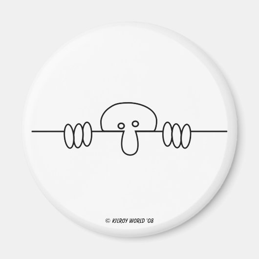 Original Kilroy Magnet (Devant)