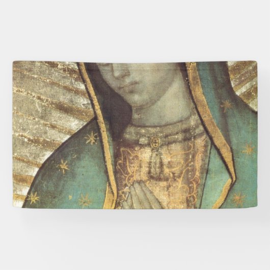 Original Lady of Guadalupe Original Spandoek (Horizontaal)
