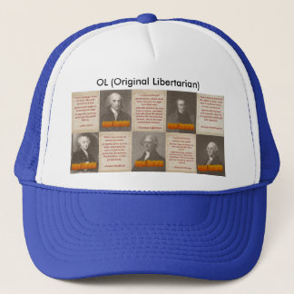 Original Libertarians Trucker Hat Pet