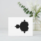 Original Mandelbrot Set 01 - Carte Postale Fractal (Debout devant)