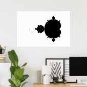 Original Mandelbrot Set 01 - Poster Fractal (Bureau à domicile)