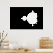 Original Mandelbrot Set 02 - Poster Fractal (Cuisine)