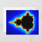 Original Mandelbrot Set 03 - Carte Postale Fractal (Devant / Derrière)