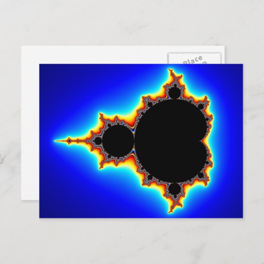 Original Mandelbrot Set 03 - Carte Postale Fractal (Devant / Derrière)