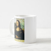 'Original' Mona Lisa Cup Koffiemok (Voorkant links)