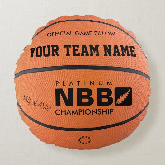 Original OFFICIEL de COUSSIN de JEU de BASKET-BALL (Devant)