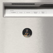 Original Rottweiler Magnet Magneet (Insitu (Vaatwasser))