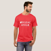 "Original Sinner" t-shirt (Voorkant volledig)