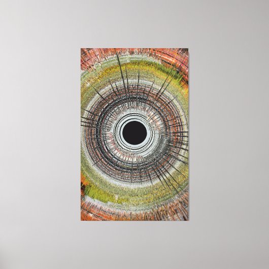 Original spin art canvas afdruk (Voorkant)